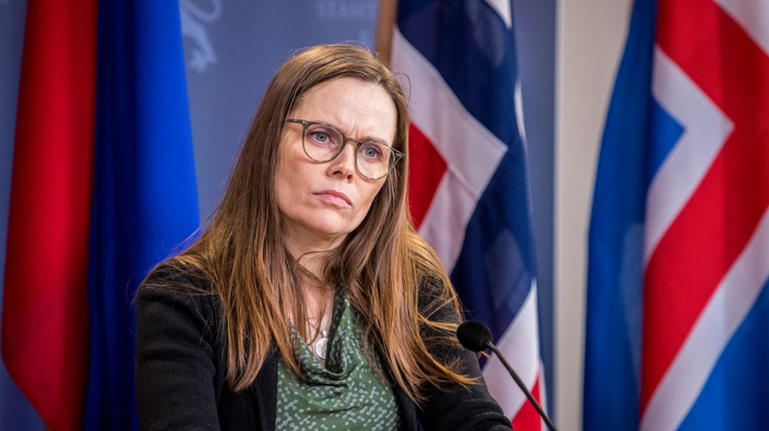 Islands sittende statsminister, Katrín Jakobsdóttir, ønsker å å bli landets president. Det er historisk.&nbsp;