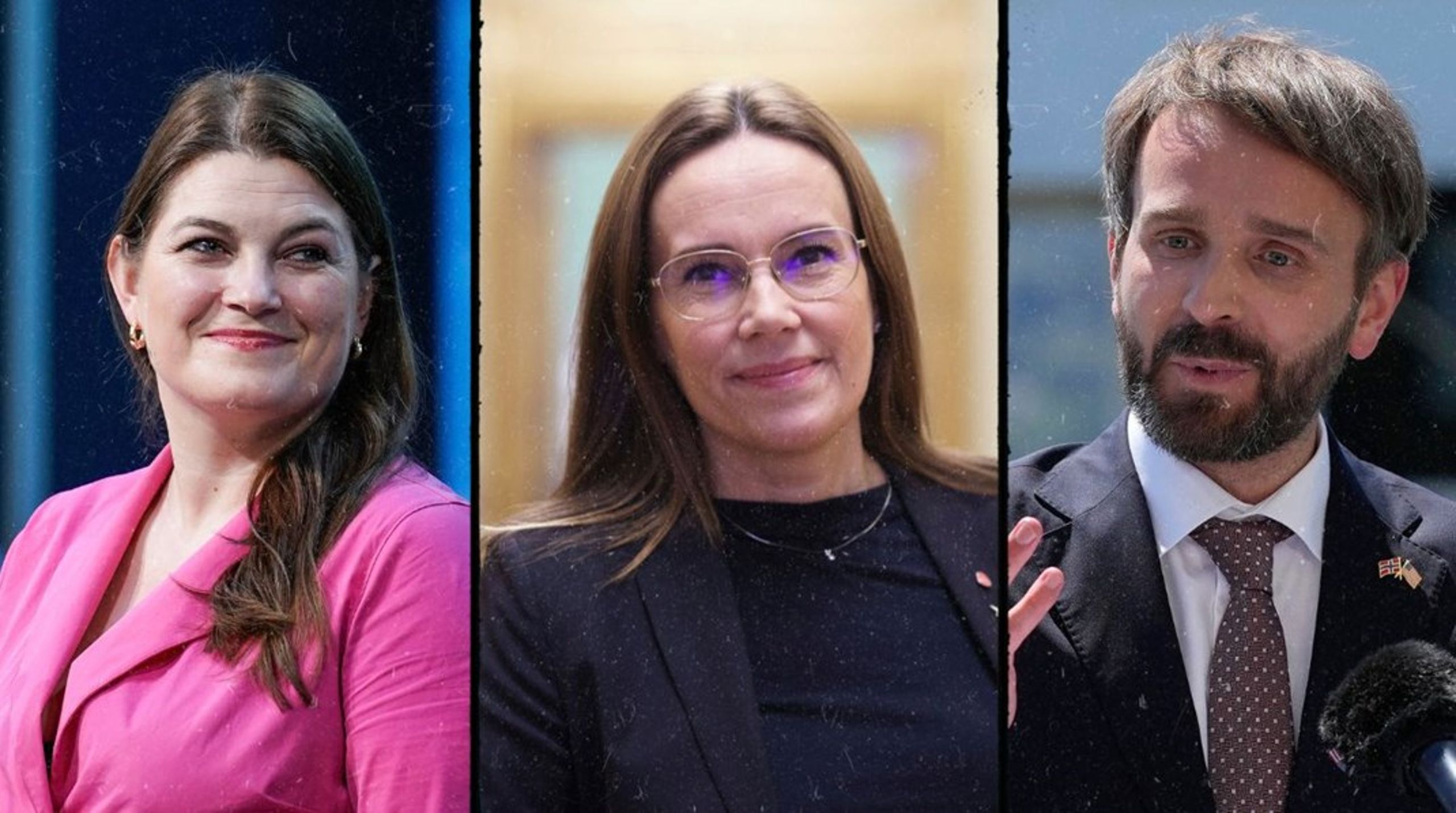 NY TRIO: En rekke medier erfarer at Cecilie Myrseth, Marianne Sivertsen Næss og Jan Christian Vestre får nye jobber i statsråd fredag.&nbsp;