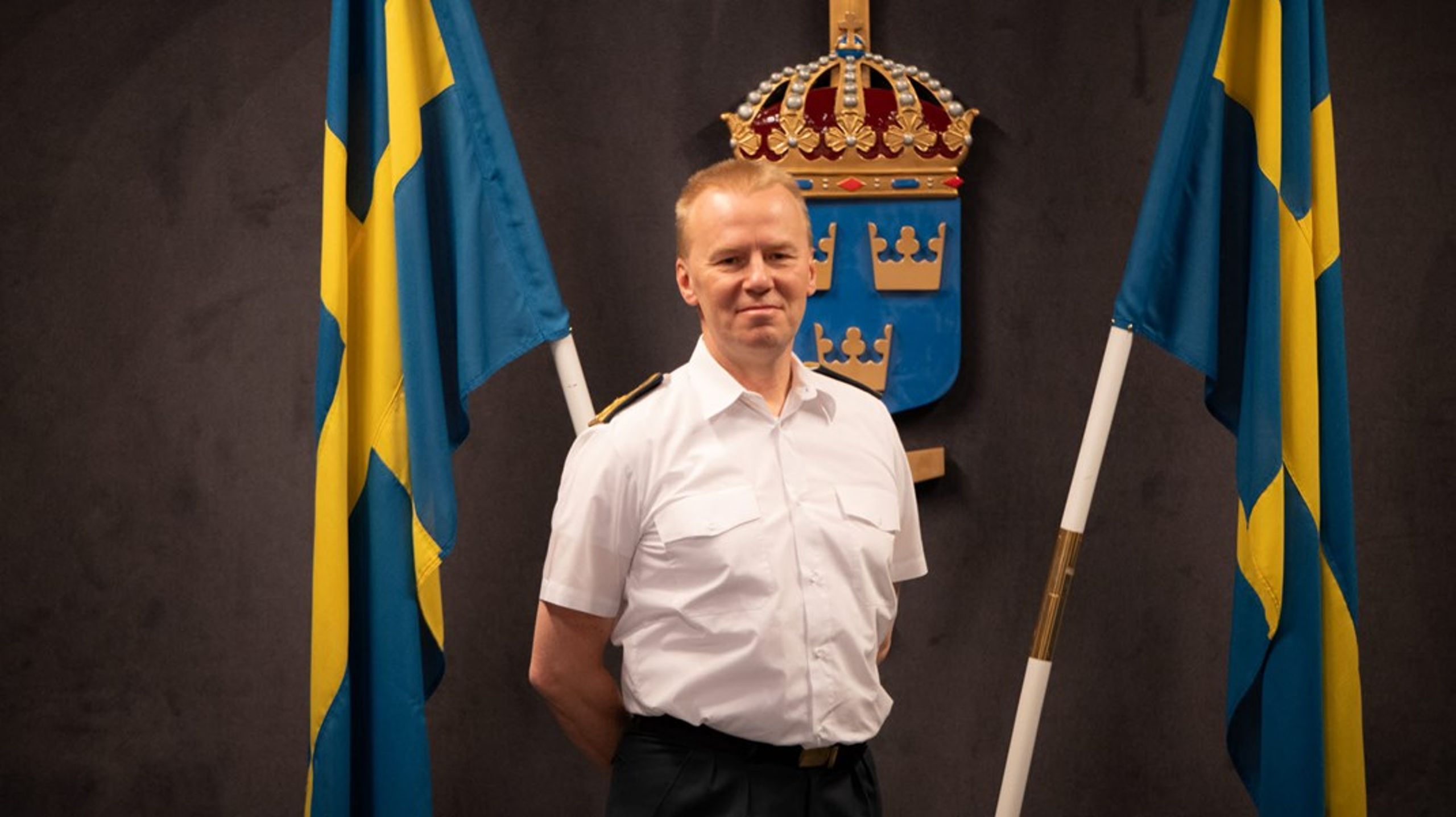 Brigadegeneral Torbjörn Sahlén blir den første svensken som tiltrer Natos internasjonale militærstab.