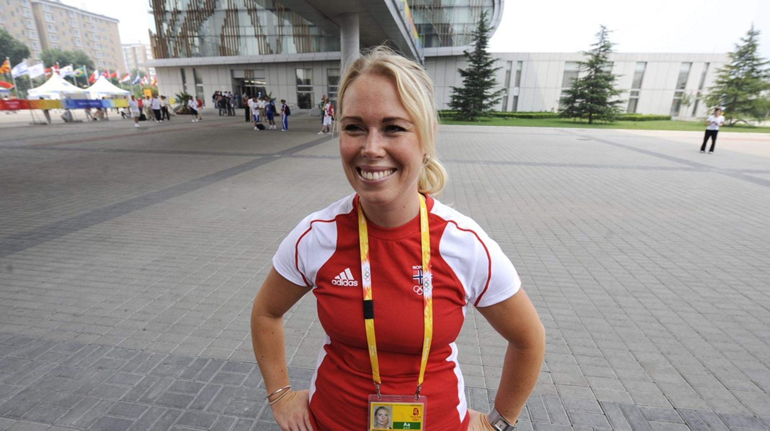 Oberst Gyda Ellefsplass Olssen blir ny sjef Forsvarets fellestjenester. Her fra 2008, da hun deltok i OL i Beijing&nbsp;for det norske skytterlandslaget.