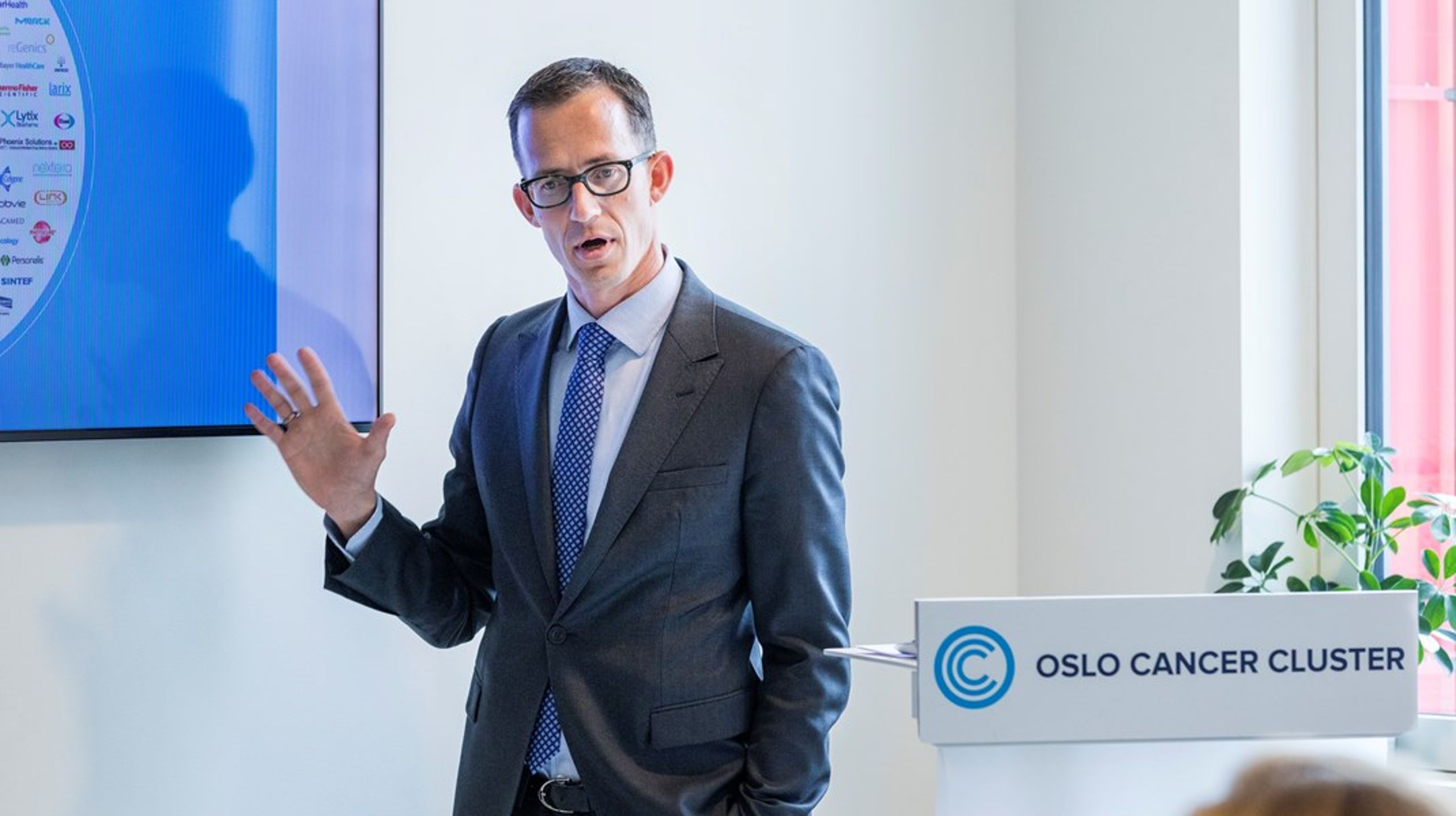 Daglig leder i Oslo Cancer Cluster, Ketil Widerberg, mener Norge har gode sjanser til å få midler til forskning og innvoasjon fra EU.