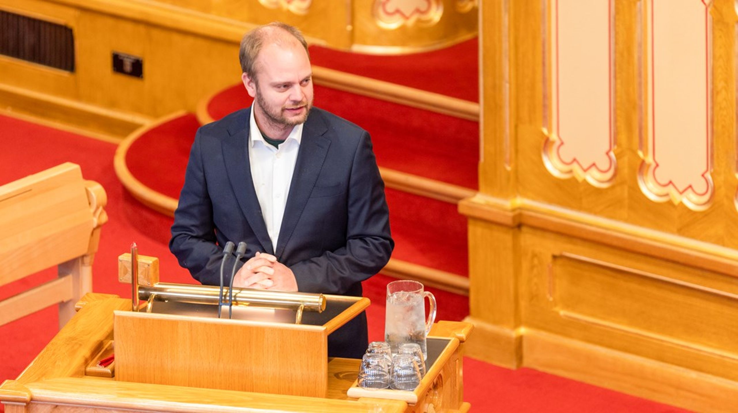 Mímir Kristjánsson sitter på Stortinget for Rødt i Rogaland. Han er svært skeptisk til at regjeringen ikke vil gjøre noe for at byggetrinn 2 av det nye sykehuset i Stavanger skal kunne realiseres.&nbsp;
