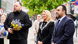 Ukrainas parlamentsformann besøker Norge