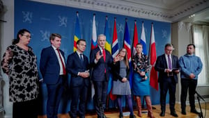 Følg direkte: De nordiske statsministrene og Zelenskyj møter pressen