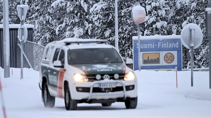 Finlands beslutning om å stenge grensen får svensk støtte
