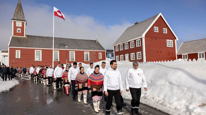 Grønland med ny sikkerhetspolitisk strategi: Avviser arktisk opprustning