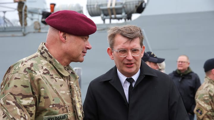Danmarks forsvarssjef avsatt etter graverende feil